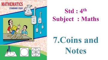 Coins and Notes | chp no.7 | 4th Std | Maths | Maharashtra board