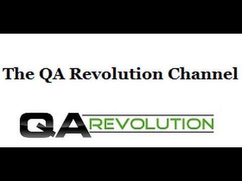 QA Revolution Software Testing Videos