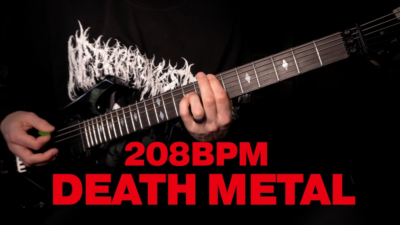 208bpm Death Metal - Encyclopedia of Extreme MIDI Groove Library