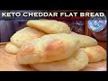 KETO CHEDDAR FLAT BREAD | PITA BREAD