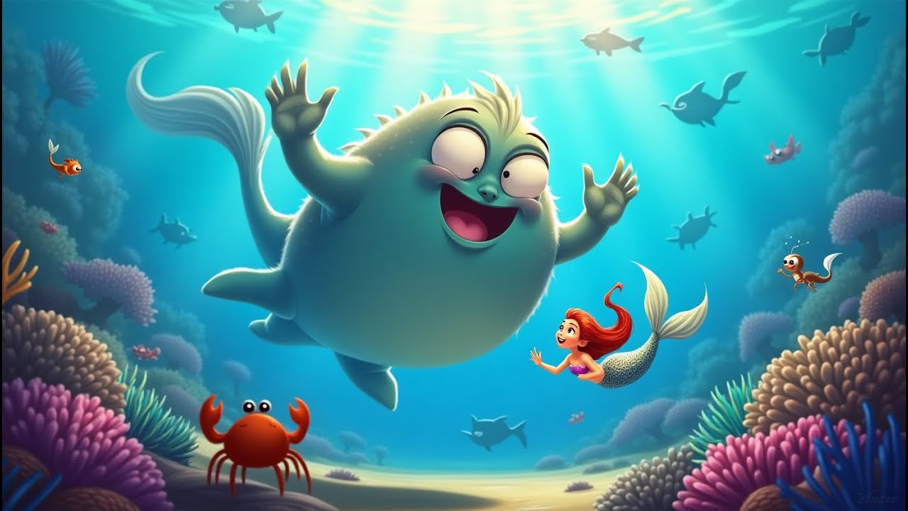 The Mermaid and the Friendly Sea Monster – An Underwater Adventure ...