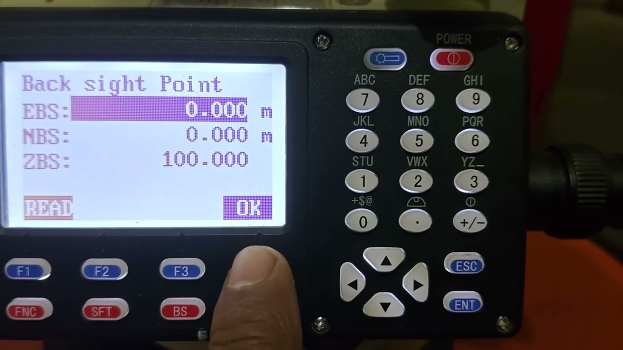 Kolida total station elevation resection/height transfer function 