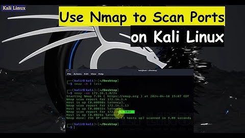 Use Nmap to do Host Discovery and Port Scan