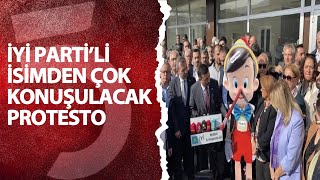 İyi̇ Partili Isimden Çok Konuşulacak Protesto