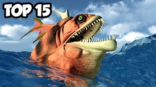 15 MOST DANGEROUS Ocean Creatures In The World!