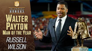 Russell Wilson Wins Walter Payton NFL Man of the Year Award | 2021 NFL Honors