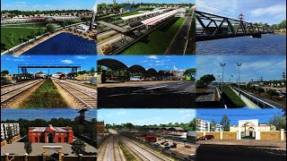 Pro BD Map X1 For 1.35.x.x | Review + Link | Kurigram-Lalmonirhat-Hatibandha-Burimari | ETS2 BD Map. screenshot 5