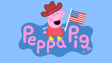 Peppa Pig Theme Song - American Version #Shorts | Peppa Pig Official | Family Kids Cartoon
