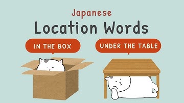 [GENKI Lesson 4] Location words 🐱 How to Describe Where Things Are in Japanese