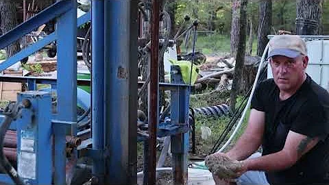 Homemade Water Well Drilling Machine Part #2 Drilling the Well