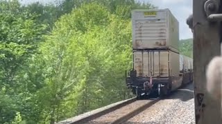 Freight Hopping From Dubuque,Iowa To Freeport Illinois 2024 CSX