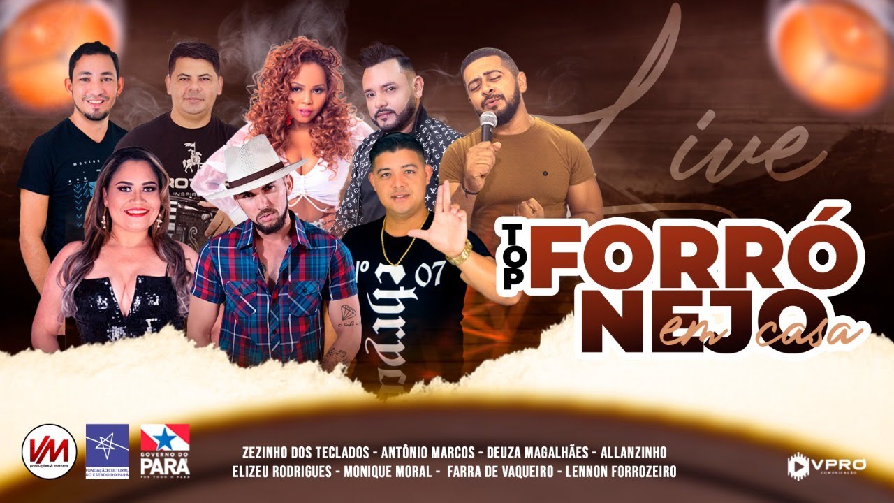 Top Forronejo em Casa