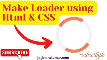 How To Make Website Preloader Using HTML CSS #html #css #loader #loading