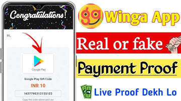 Winga app real or fake 2022 | winga app payment proof | #techlike #winga