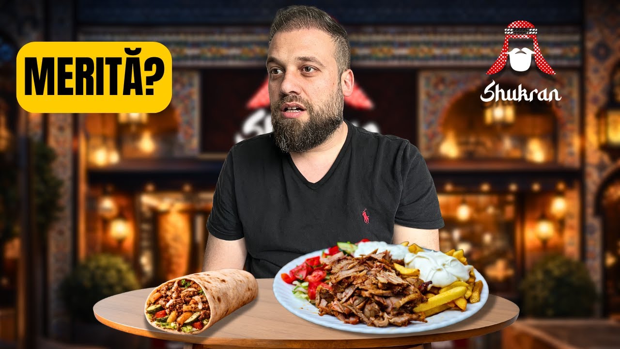 TOATĂ lumea vorbește de SHUKRAN… dar MERITĂ? | Shaorma nouă în Craiova (Arăbească, Cheesy, Tosca)