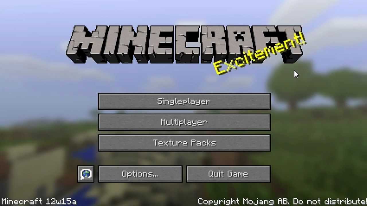 Minecraft NEW Snapshot 12w15a