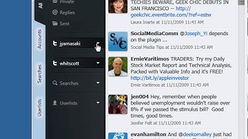 Multi Accounts: Seesmic for Windows