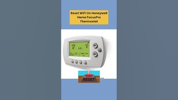 Wifi resetten op Honeywell Home Focus Thermostaat #honeywell #thermostaat #probleemoplossing
