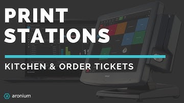 Aronium - Print stations