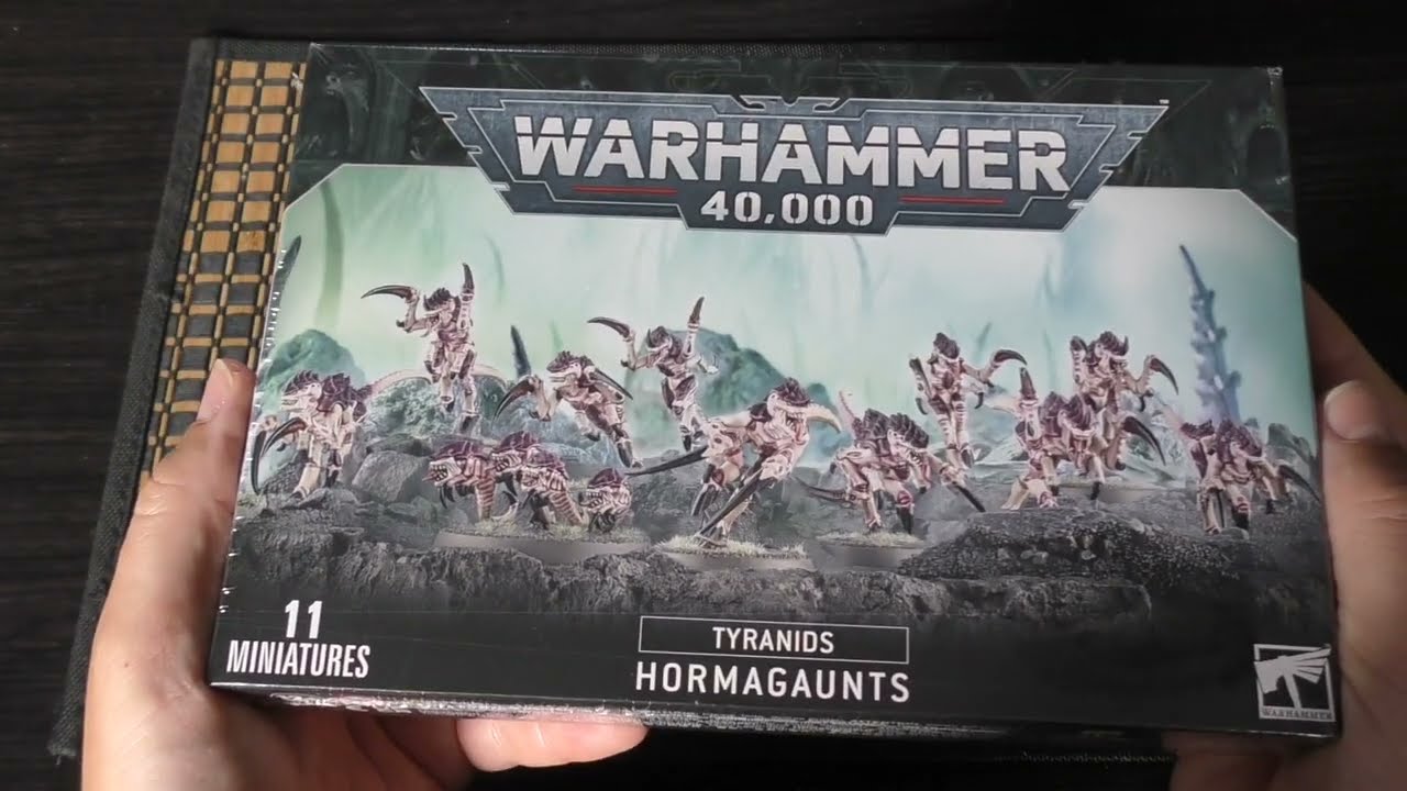 Tyranids Hormagaunts - Unboxing (WH40K) - YouTube