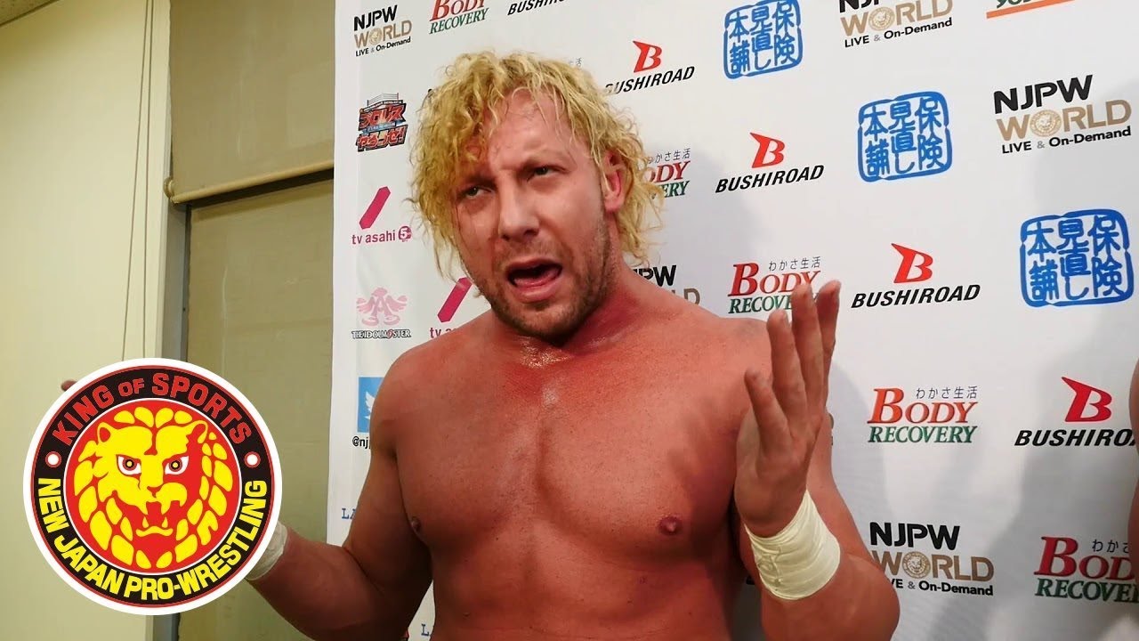 Resultado de imagem para kenny omega post match interviews