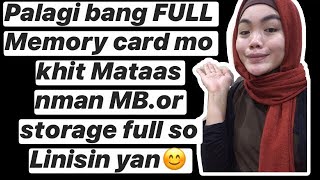 PAANO LINISIN ANG ATIN MEMORY CARD PARA HIND Mafull storage.