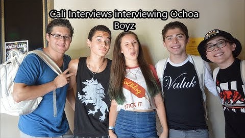 Cali Interviews interviewing Ochoa Boyz ( 8-16-15)