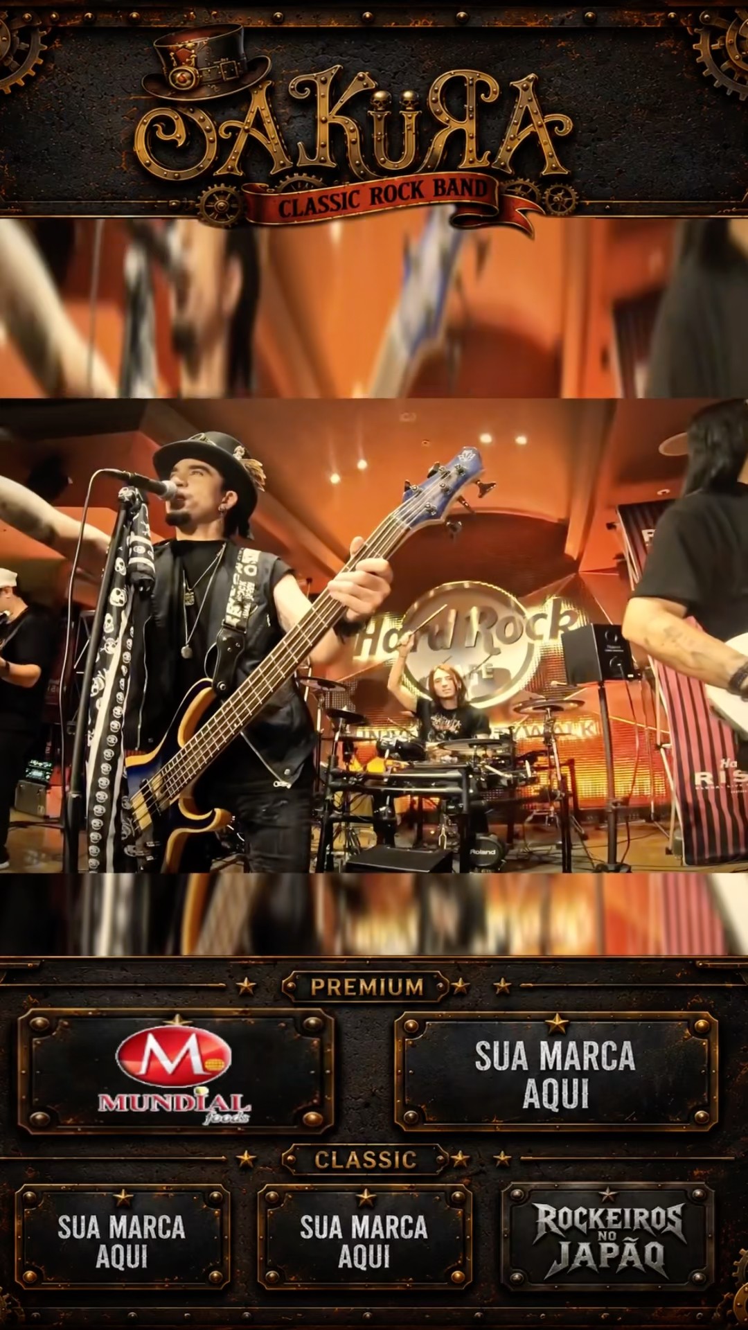The final countdown - Europe (cover) live at Hard Rock Cafe