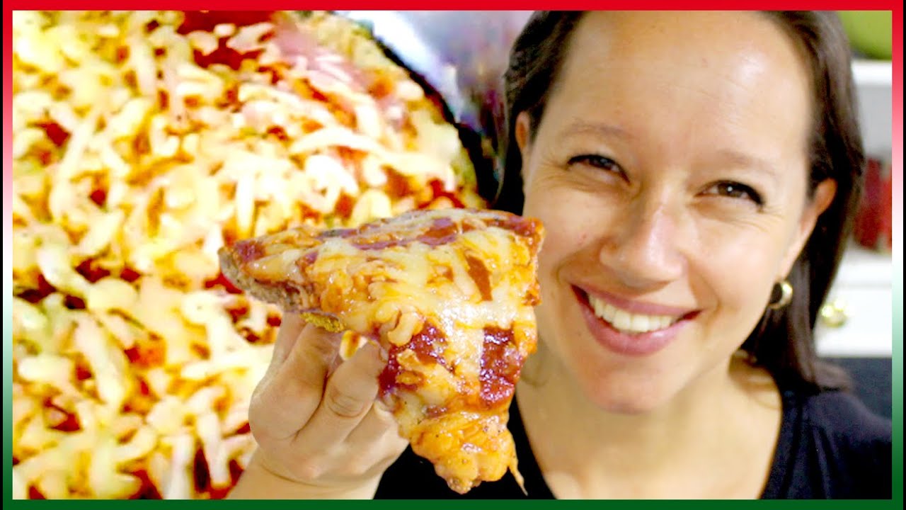 PIZZA sin HARINA, ALTA en PROTEÍNA!! De POLLO y BRÓCOLI!! 🍕 💚 | Lecotiú