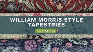 William Morris Style Tapestries | Just Fabrics
