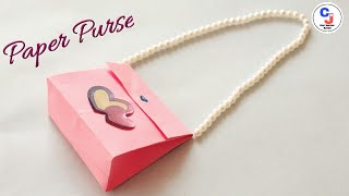 How to make paper purse | Paper wallet | Origami purse |  Mini Purse