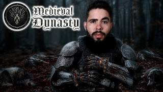 ARMAS E ARMADURAS, primeiros LOBOS ELIMINADOS! 🏘️ Medieval Dynasty screenshot 2