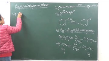 CHEM-XII-12-02 Preparation of aldehydes Pradeep Kshetrapal channel