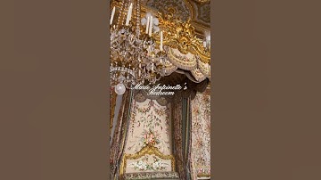 Thumbnail of Marie Antoinette’s Bedroom at the Palace of Versailles 🍰 #travel #paris #destinations #france