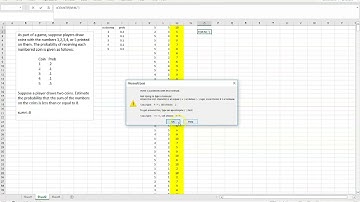 Simple simulations with Excel (Part 1)