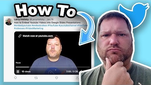 How to Embed Youtube Videos on Twitter to Get the MOST VIEWS