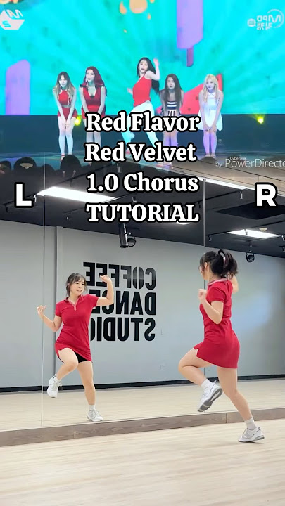 Red flavor - Red Velvet 1.0 Chorus tutorial. #redvelvet #redflavor #kpop #kpopdance #dancetutorial