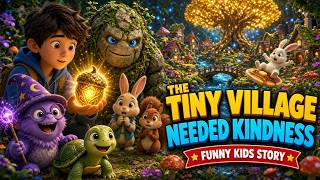 Full The Tiny Village That Needed Kindness 🌈 | Magical Kids Story with a Moral Update