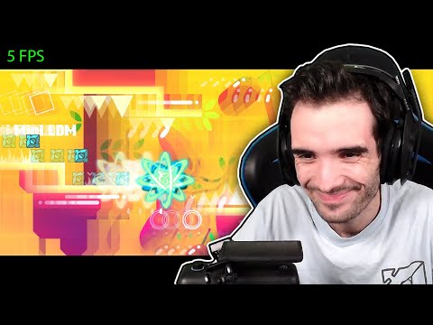 POR CADA FALLO QUE TENGA ME RESTA FPS Geometry Dash