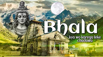 Kya wo krega leke chadawa|| Bhala || Cover song ||  Kedarnath 2022||Shiva Album |Kedarnath yatra