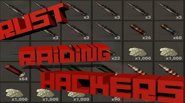 ONLINE RAIDING HACKERS/BIG LOOT/Rust VANILLA RAID/ENGLISH SUBTITES/CZ