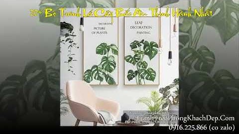 20+ mẫu Tranh Canvas hình lá cây phong cách Bắc Âu - Siêu thị tranh AmiA - 0916.225.866