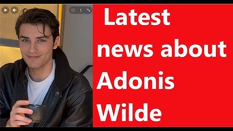 HET RAADSEL VAN ADONIS WILDE: