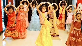 Radha On The Dance Floor || Kids Dance Girls|| A Square Dance & Fitness Studio