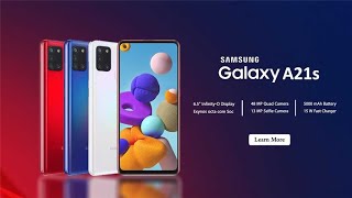 هاتف Samsung Galaxy A21s رسميًا - ارخص هواتف سامسونج مع معالج جديد - رام 6 جيجا -5000mAh