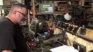 ShenZhen HXX GCS900 2DB Lathe Dro Install Part 7 Setting Up The Coordinates