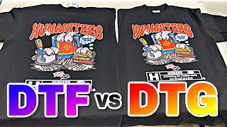 DTG vs DTF: Deep Dive and Techniques on a Shirt!