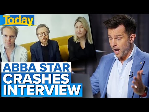 ABBA star crashes interview to talk new Voyage album | Today Show Australia