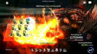 [ Brave Nine ] Guild Raid Fosrherpeton (Fixes Crit)