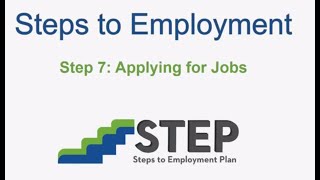 Step 7: Applying to Jobs